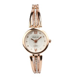 Rose Gold Women Bracelet Wristwatch