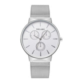 Stainless Steel Quartz Men Wristwatch