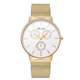 Stainless Steel Quartz Men Wristwatch