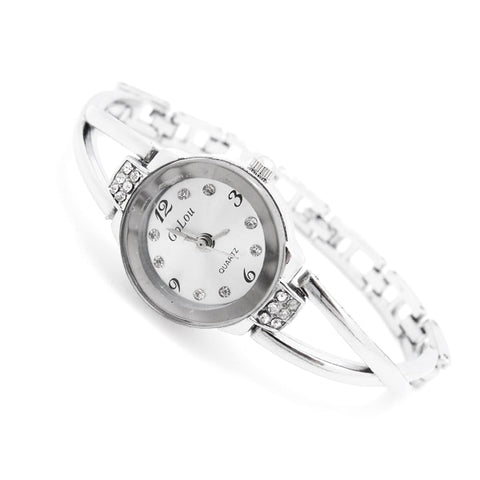 Rhinestone Women Bracelet Wristwatch