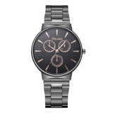 Classic Quartz Stainless Steel Men Wristwatch