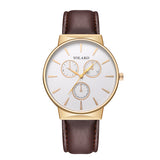 Classic Quartz Stainless Steel Men Wristwatch