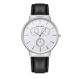 Classic Quartz Stainless Steel Men Wristwatch
